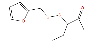 2-Furfuryl 2-oxo-3-pentyl disulfide